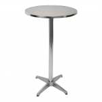 Tavolo bistro bar M28 alluminio 60x60x70/110cm da interni