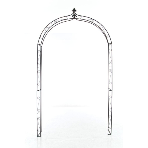 Arco rampicanti giardino romantico piante decorativo Anna ferro 37x127x220cm bronzo